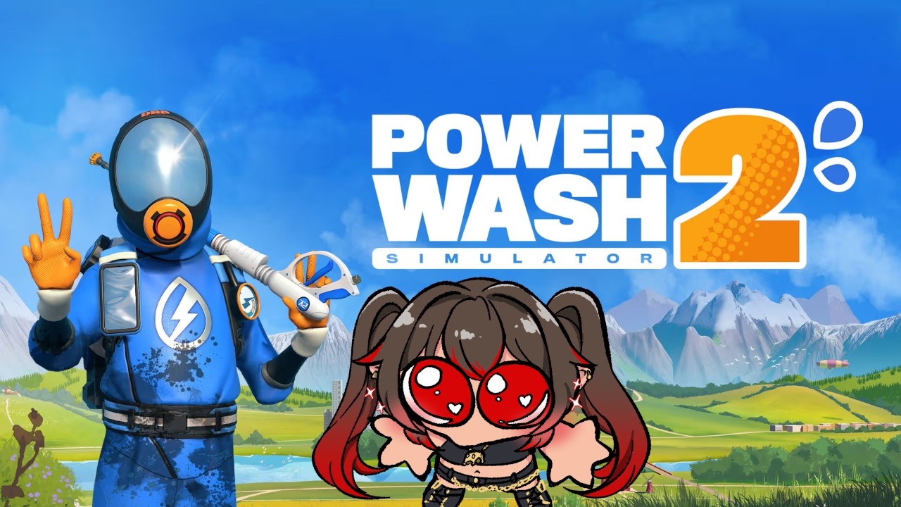 Powerwash and chill asmr [VOD]