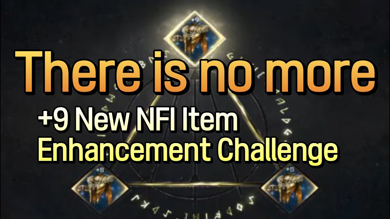 [Legend of YMIR]Fifth challenge. +9 New NFI Item Enhancement Challenge. #ymir #mmorpg #nfi #nft