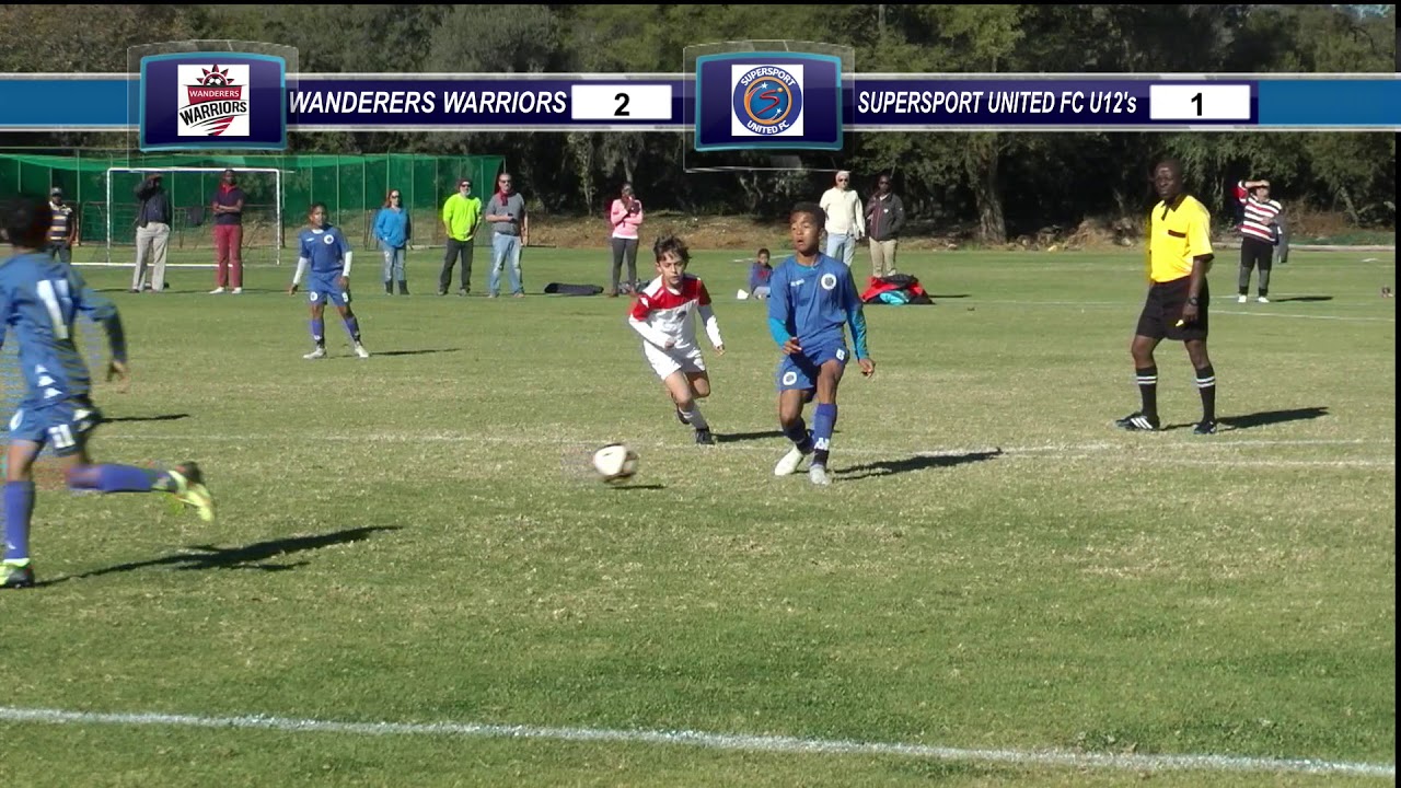 WANDERERS WARRIORS FC vs SUPERSPORT UNITED FC U12'S