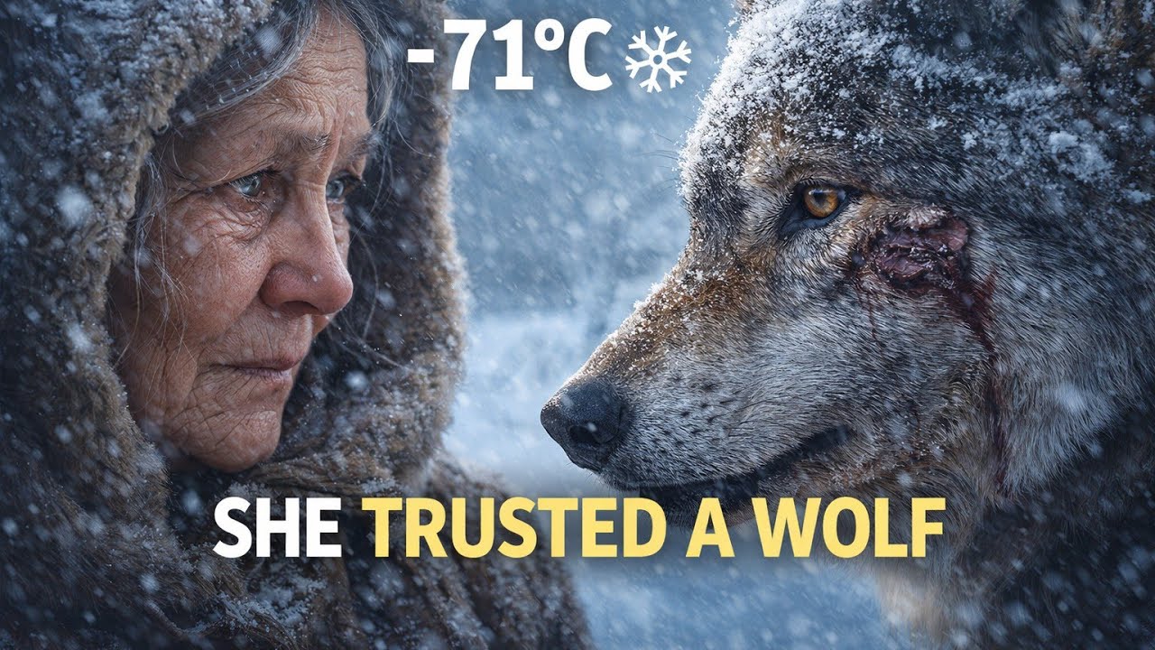 She Trusted a Wounded Wolf at -71°C ❄️🐺 | Frozen Forest Survival Story