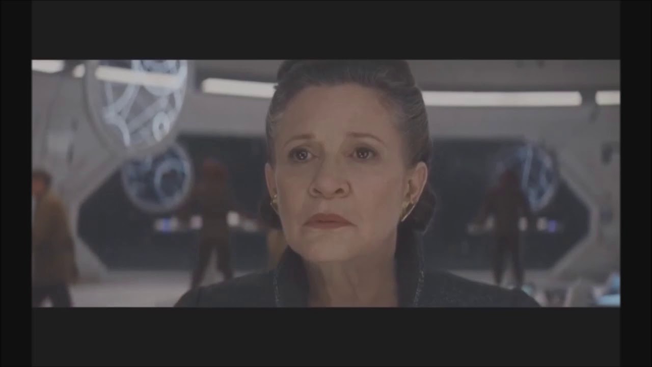 Star Wars the last jedi Admiral Ackbar death scene with sad music