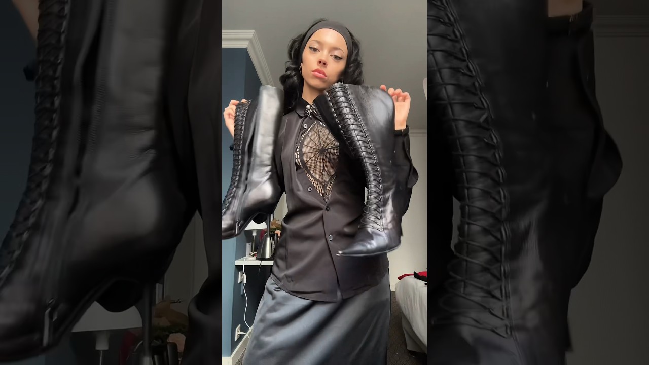 all black outfit but make it ✨ unique ✨