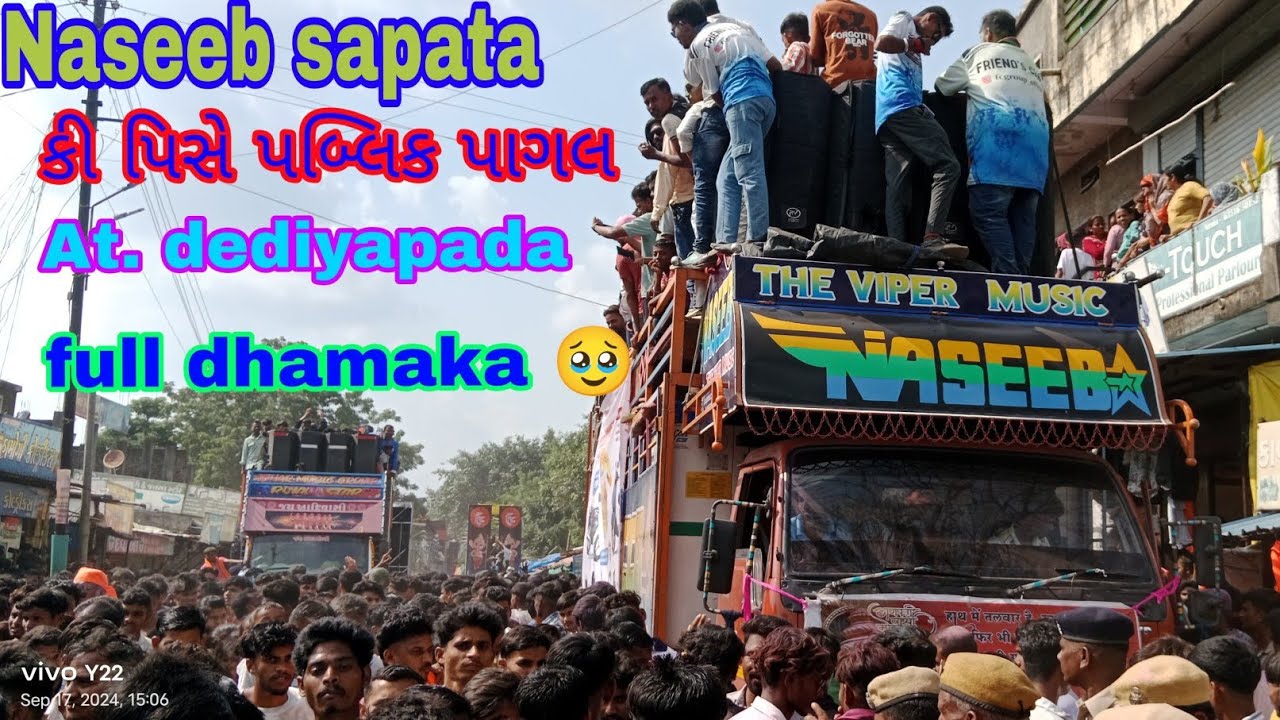 Naseeb star bant ke pise public pagal👑💯🎹 at.dediyapada#naseebstarband2024
