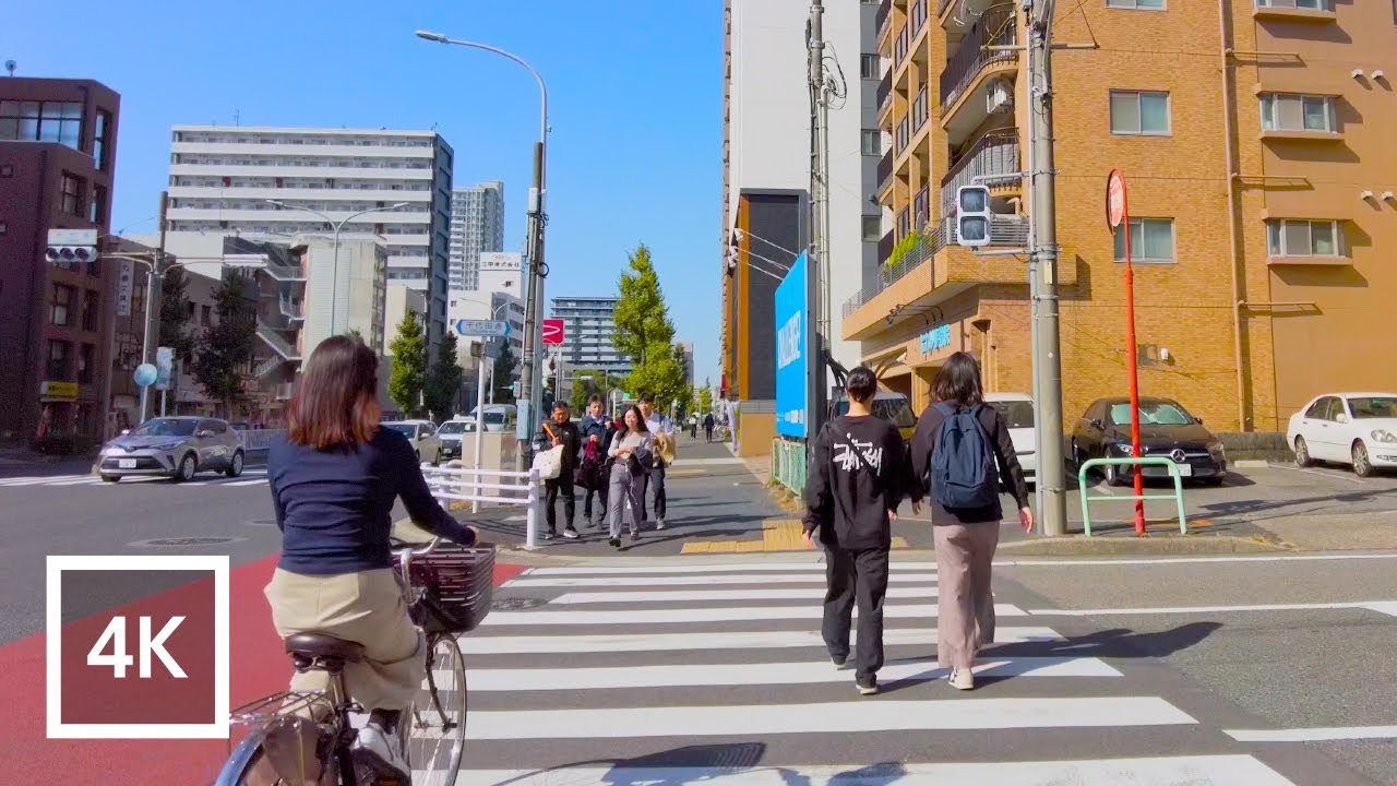 Japan 4K Walking Tour - Stroll through Nagoya city center in the early afternoon [4K/60fps]