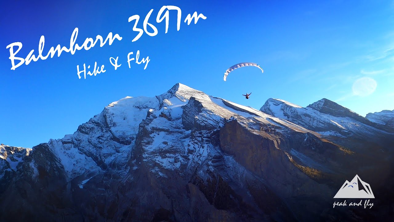 Balmhorn (3697m) Hike and Fly - Einsame Herbsttour der Extraklasse