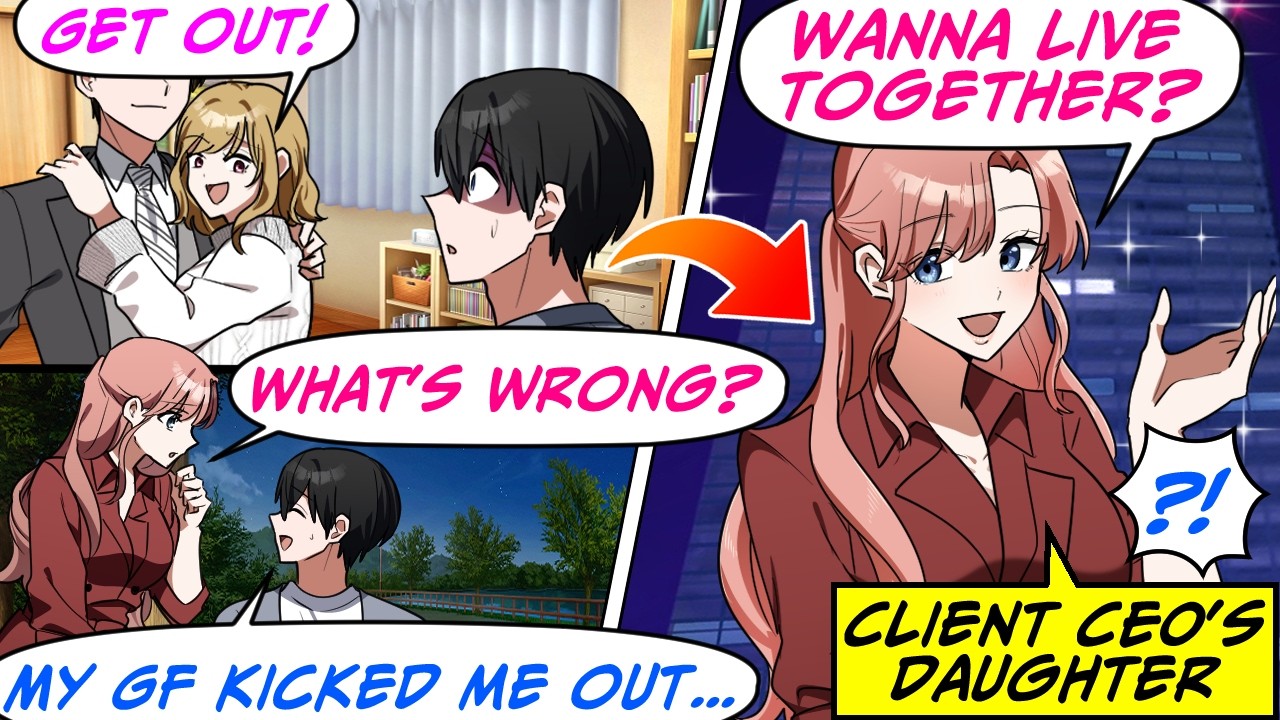 My GF Dumped Me! But Then I Ran Into a Client CEO's Daughter and…[RomCom Manga Dub]
