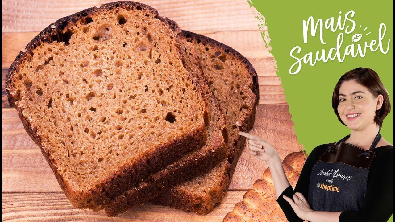 Como fazer PÃO sem FARINHA BRANCA