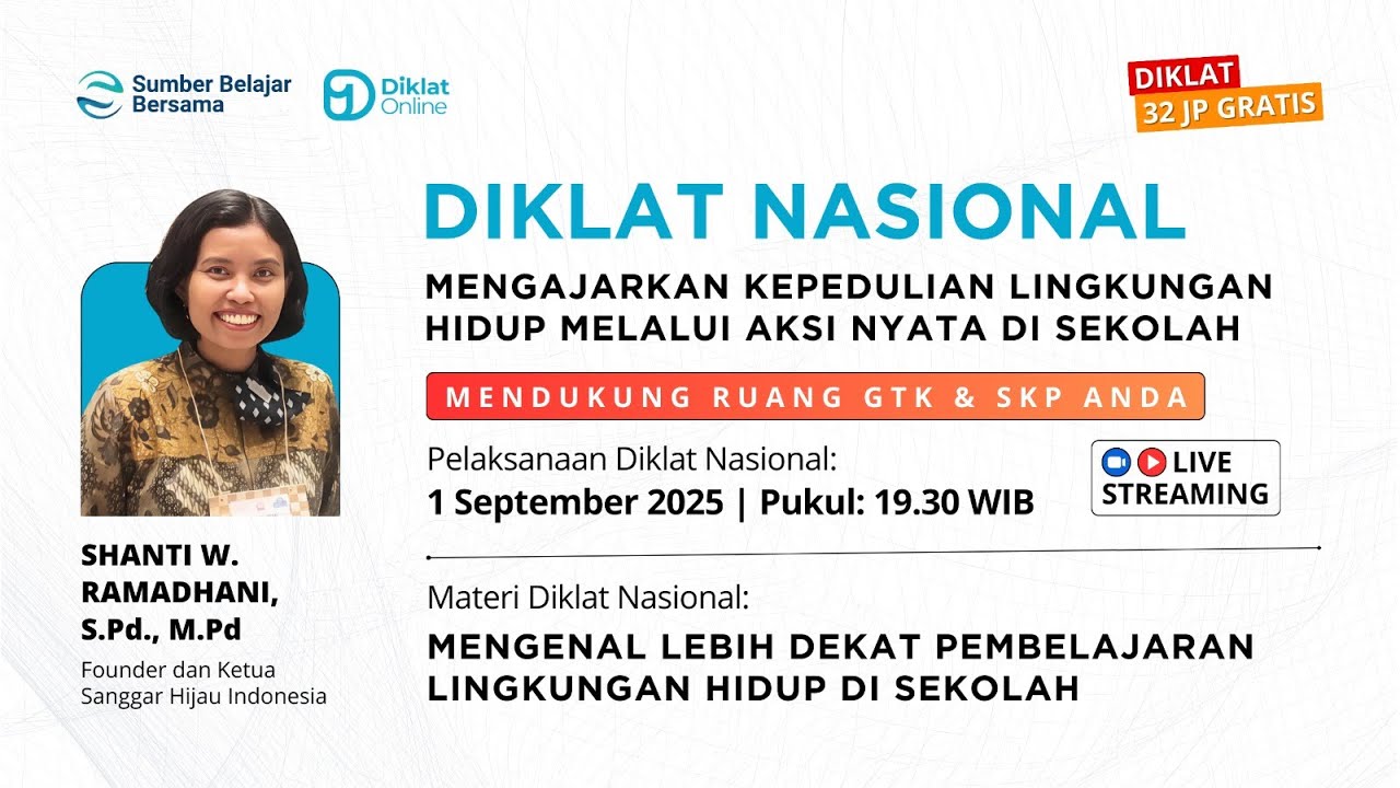 DAY 1 DIKNAS: Mengajarkan Kepedulian Lingkungan Hidup melalui Aksi Nyata di Sekolah