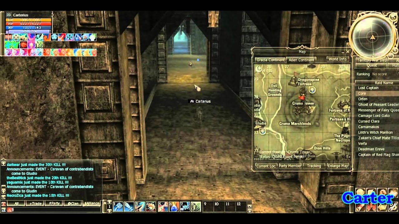 Road to Core 50 lvl