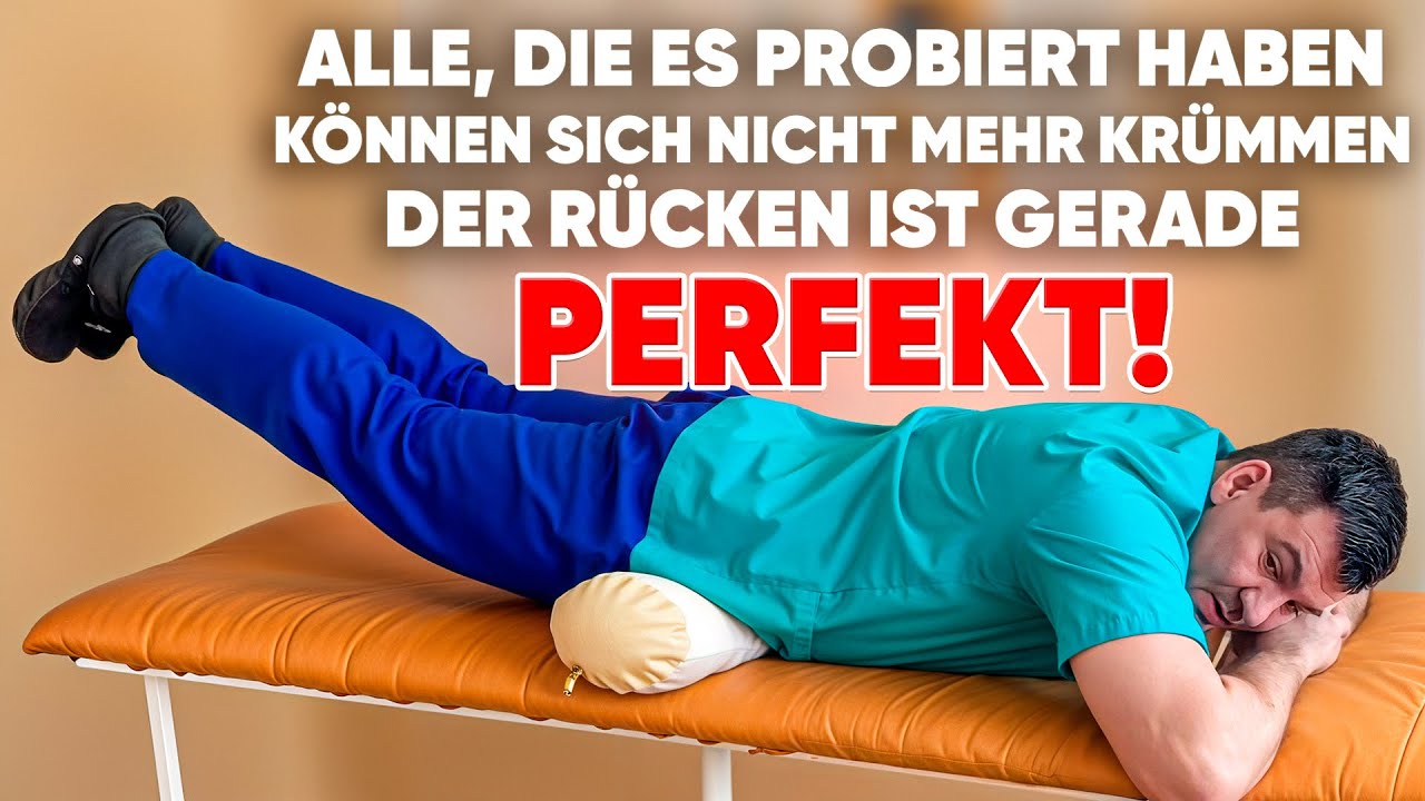 Dein Rücken richtet sich auf und schmerzt nicht mehr – die beste Übung für deine Haltung