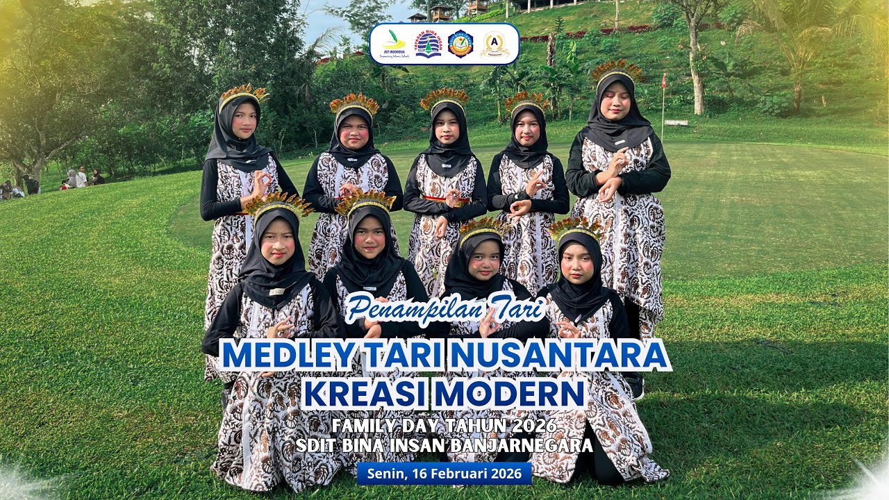 PENAMPILAN MEDLEY TARI NUSANTARA KREASI MODERN || Family Day Tahun 2026