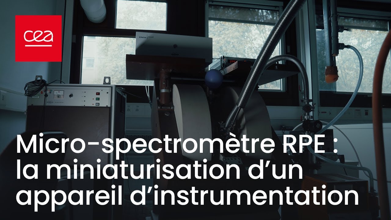 Micro-spectromètre RPE : La miniaturisation d'un appareil d'instrumentation