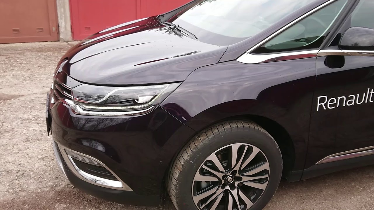 2018 Renault Espace 1.8TCe 225 - Idling sound engine & exhaust