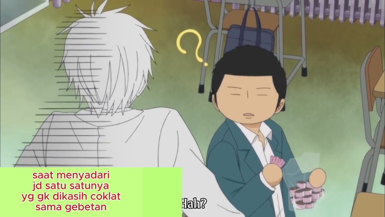 kok cuma aku yang gk dikasih coklat T.T 