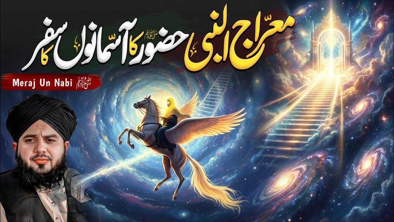 Miraj-un-Nabi ﷺ | Shab-e-Meraj Ka Waqia | Imaan Hila Dene Wala Bayan | Peer Ajmal Raza Qadri 2026
