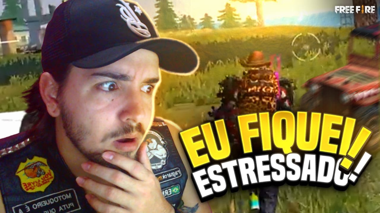 O DIA QUE EU FIQUEI ESTRESSADO NO FREEFIRE! FT GOD WINS
