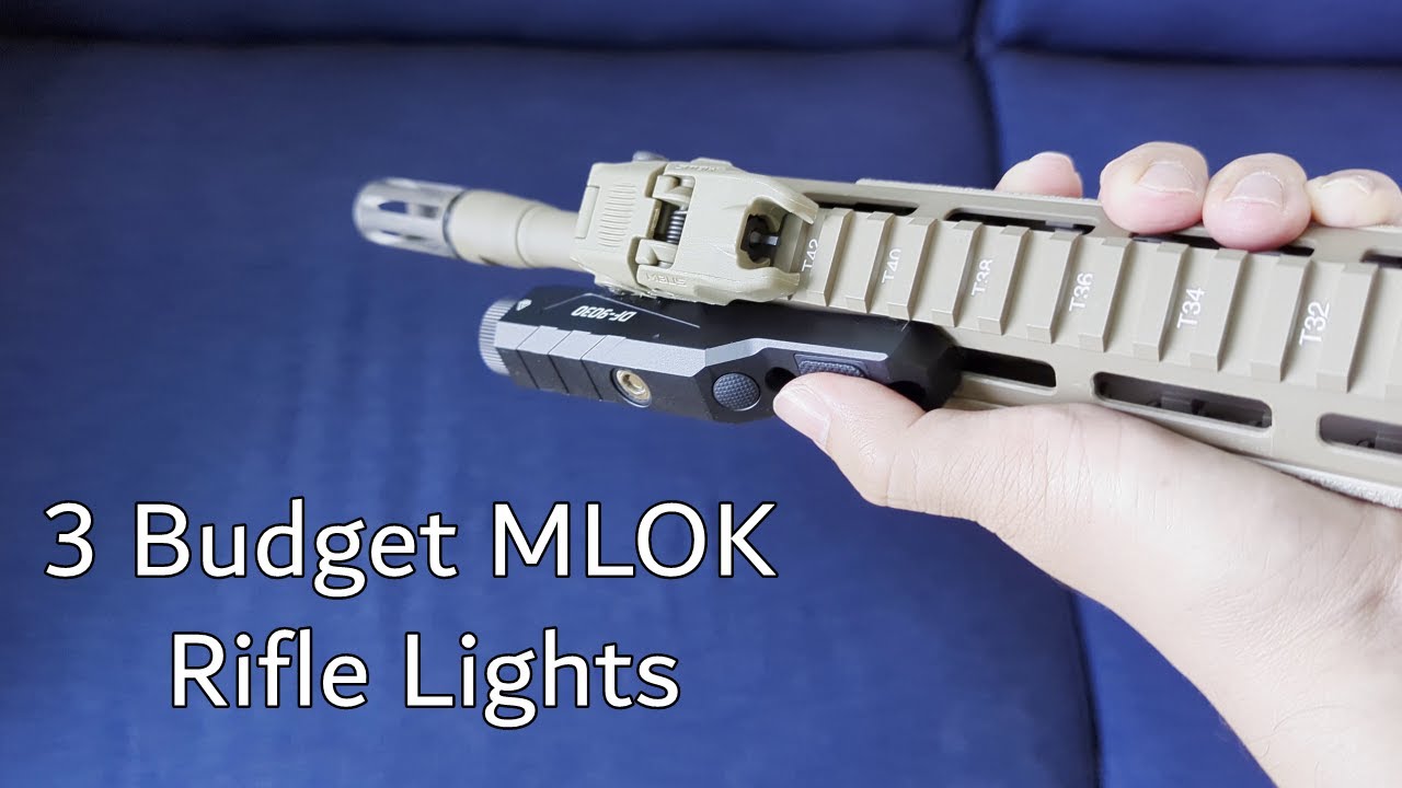 Rifle Flashlight Review | Budget | MLOK