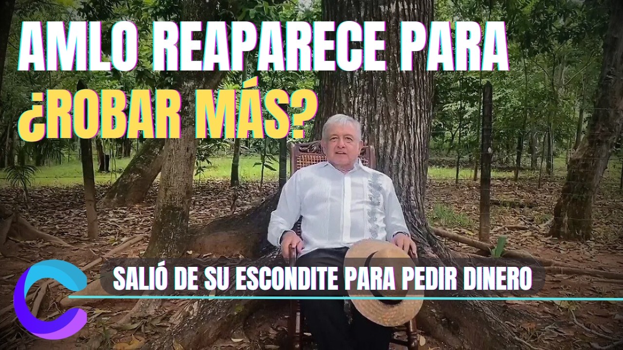 AMLO REAPARECE Y VIENE A PEDIR DINERO PARA CUBA