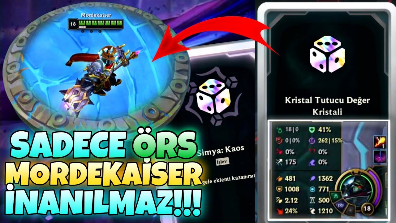 SADECE ÖRS MORDEKAİSER (İNANILMAZ OLDU) - LOL ARENA MODU