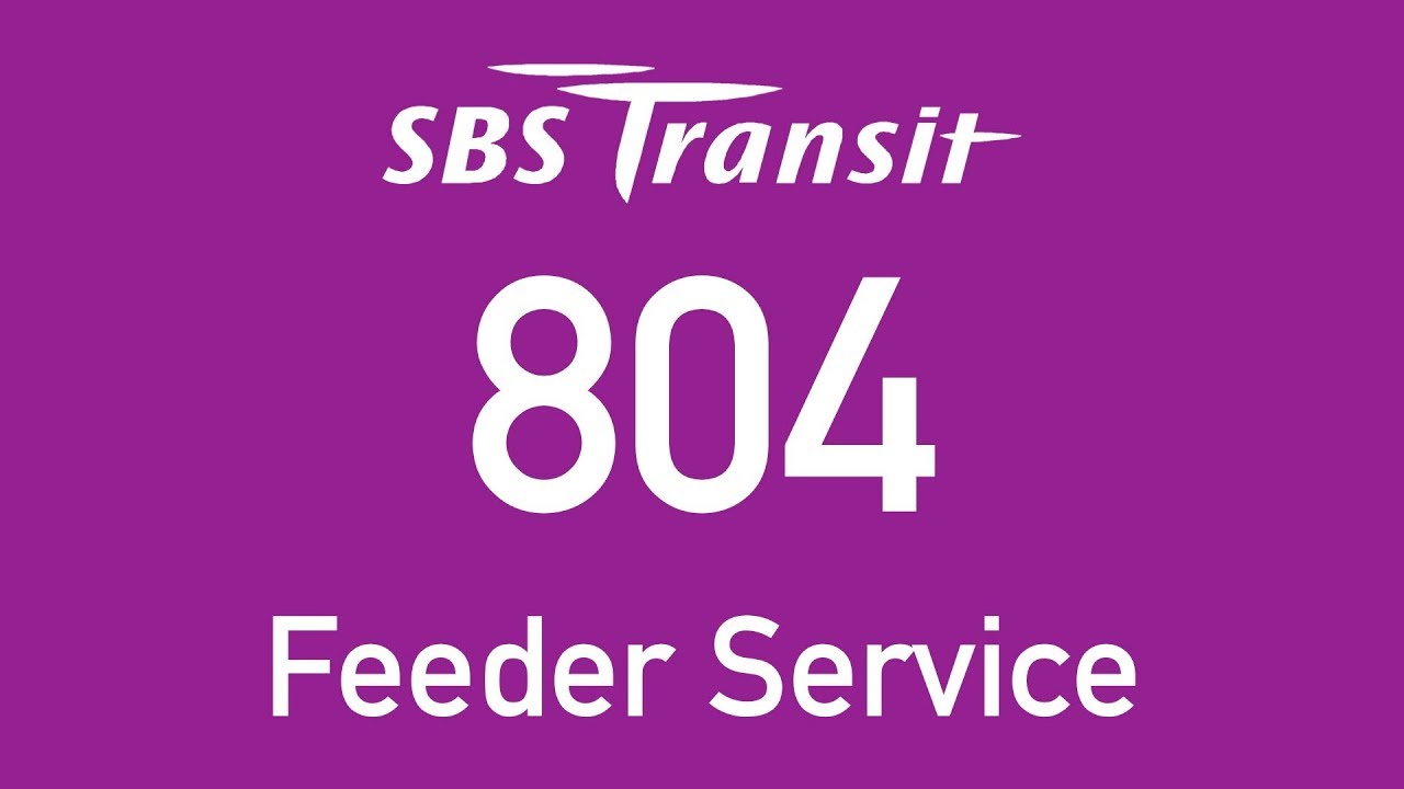 SBS Transit Feeder Bus Service 804 Hyperlapse