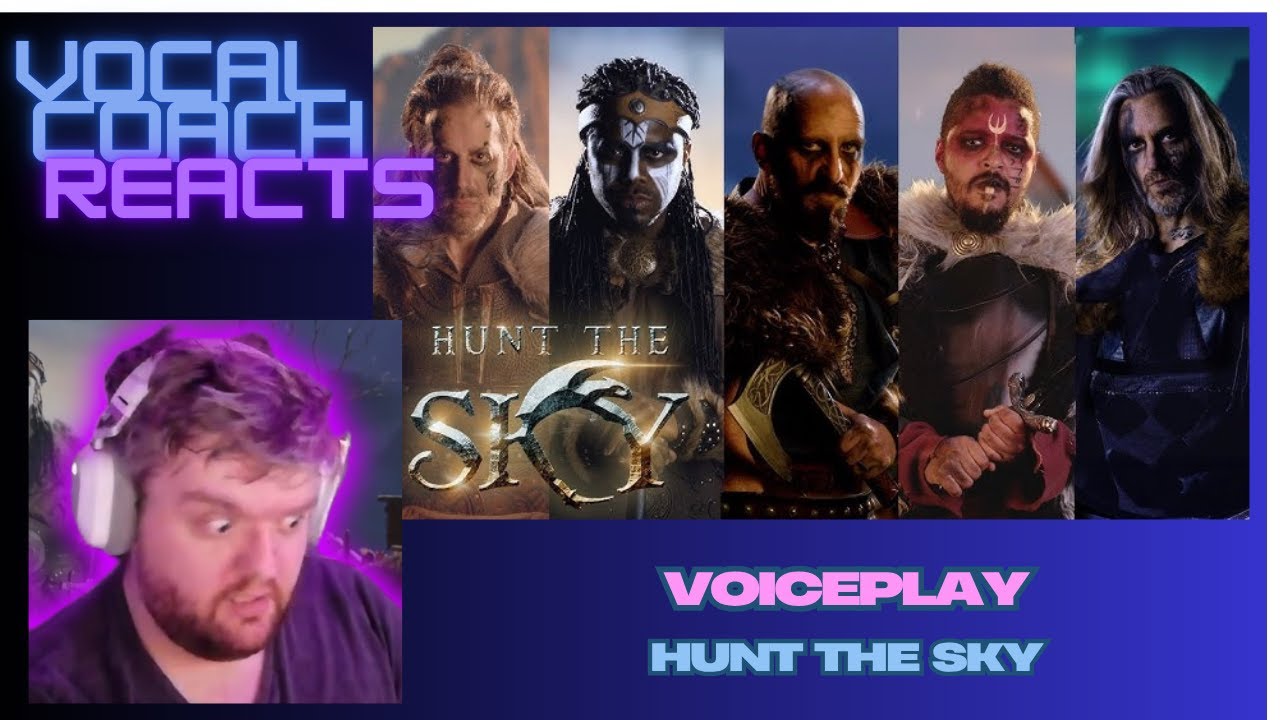 THE RANGES OF THESE GUYS!!! Voiceplay Sing Hunt The Sky | Vocal Coach Reacts/Analysis