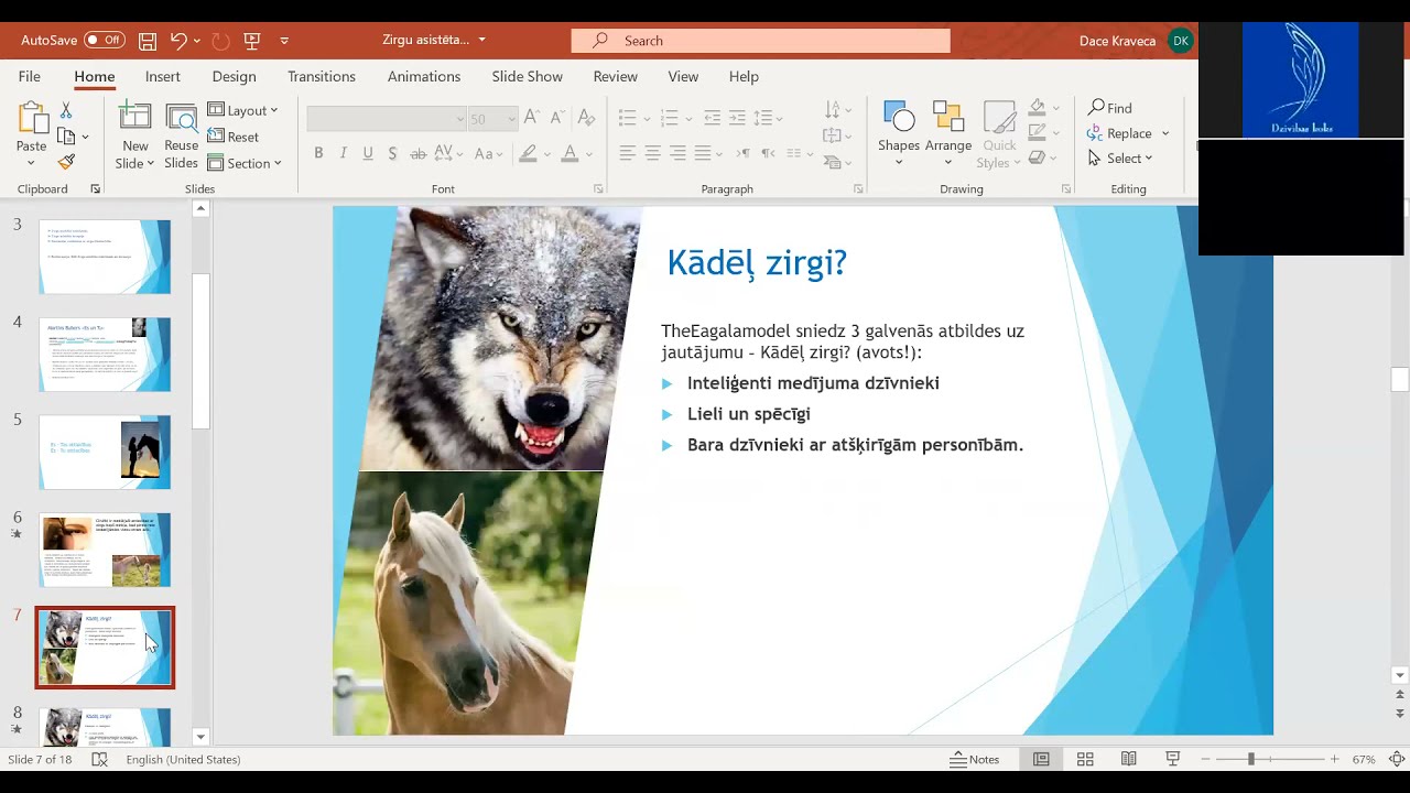 Zirgu asistētas terapijas eksperte Dace Kačkāne 