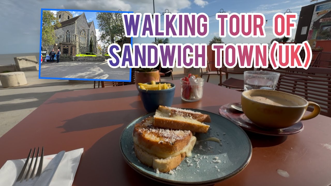 STORY OF SANDWICH TOWN,UK🇬🇧🧚‍♀️WALKING TOUR #travel#explore#viral#londoner#solo#relaxing 