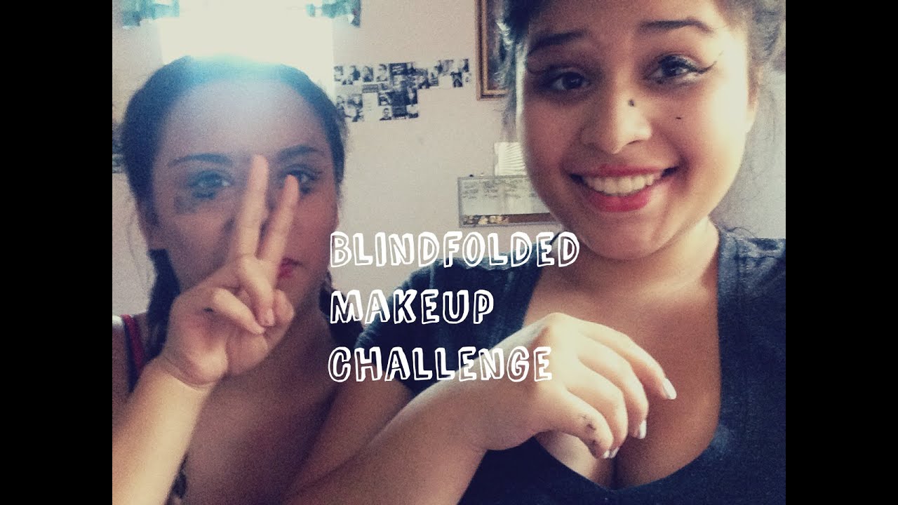 Blindfolded Makeup Challenge