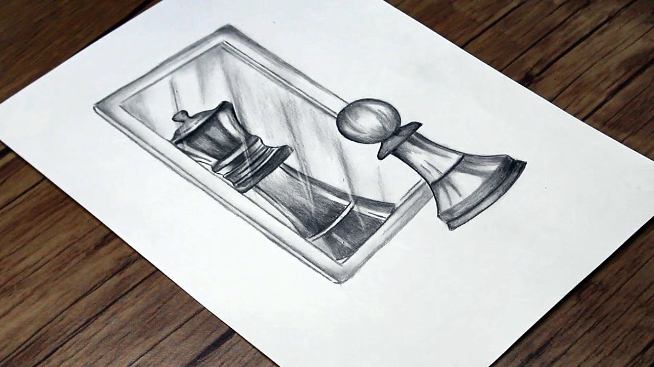 Meaningful Drawing of Chess Pieces | How to Draw with Pencil