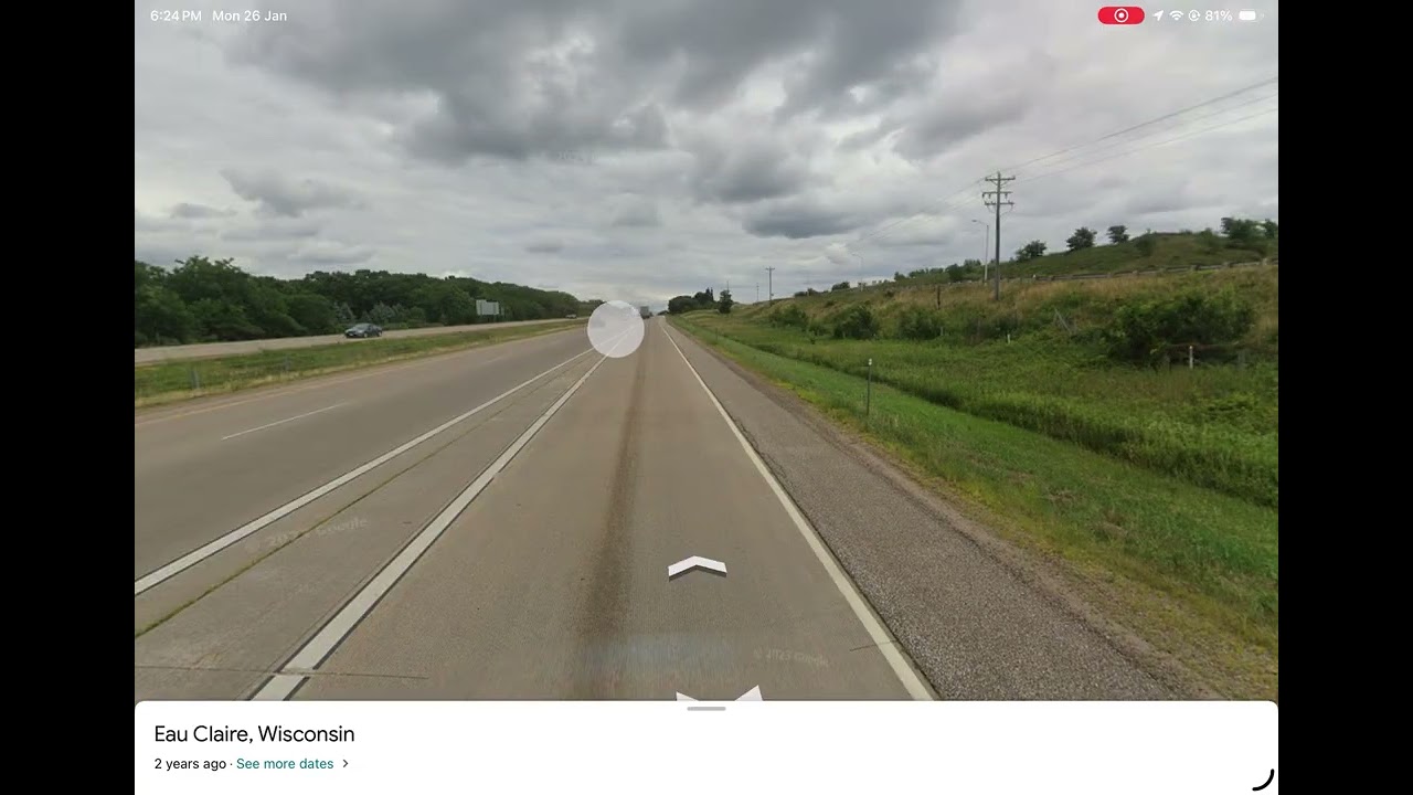 Navigating I-94 East, Wisconsin | US-12 to US-10 (Street View)