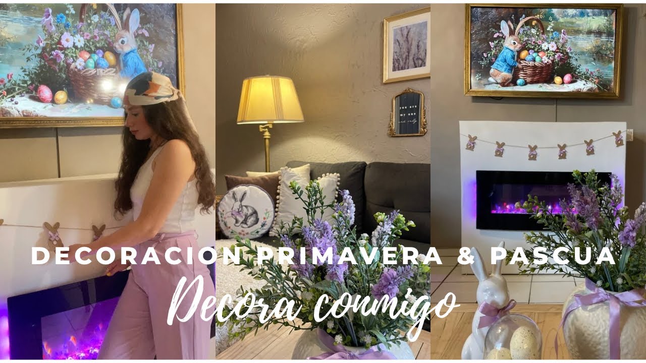 DECORA CONMIGO |PRIMAVERA & PASCUA 2026🐰🌤️🪻|#decoracion 