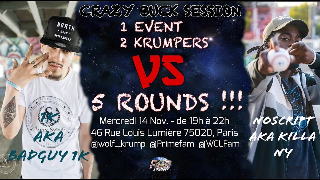 1k aka badguy 1000 vs Killa Ny aka Noscript  @t crazy buck session