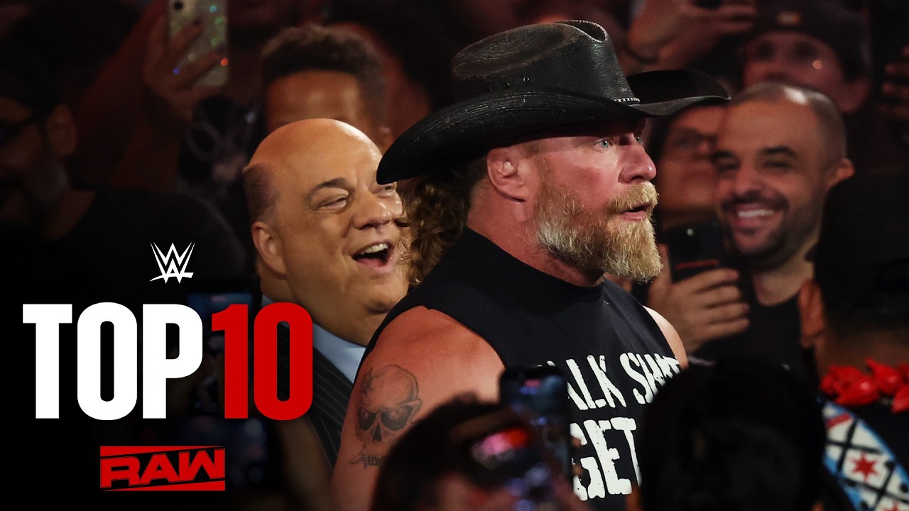 Top 10 Monday Night Raw moments: WWE Top 10, July 27, 2026