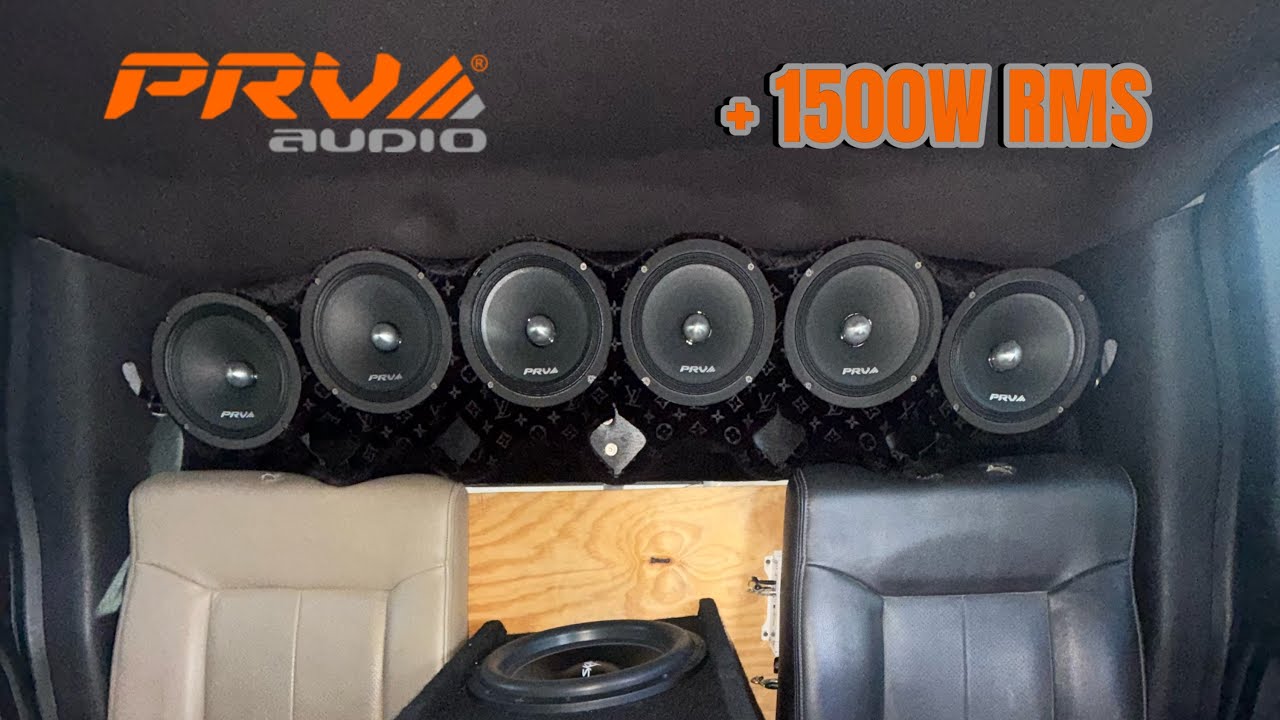 Adding 1500W Rms To My BACK GLASS SPEAKER RACK!!!