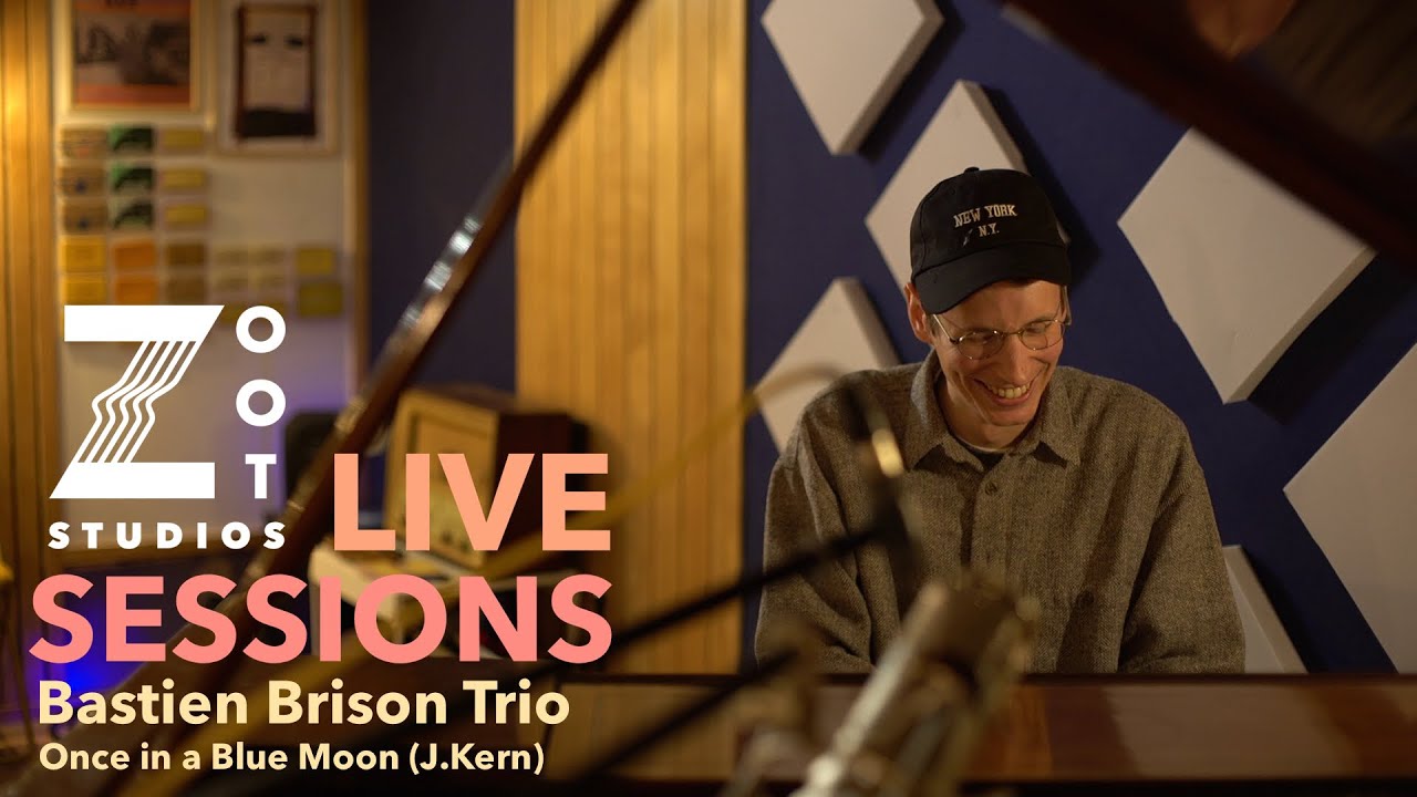 Bastien Brison Trio - Once in a Blue Moon // Zoot Studios Live Session #8