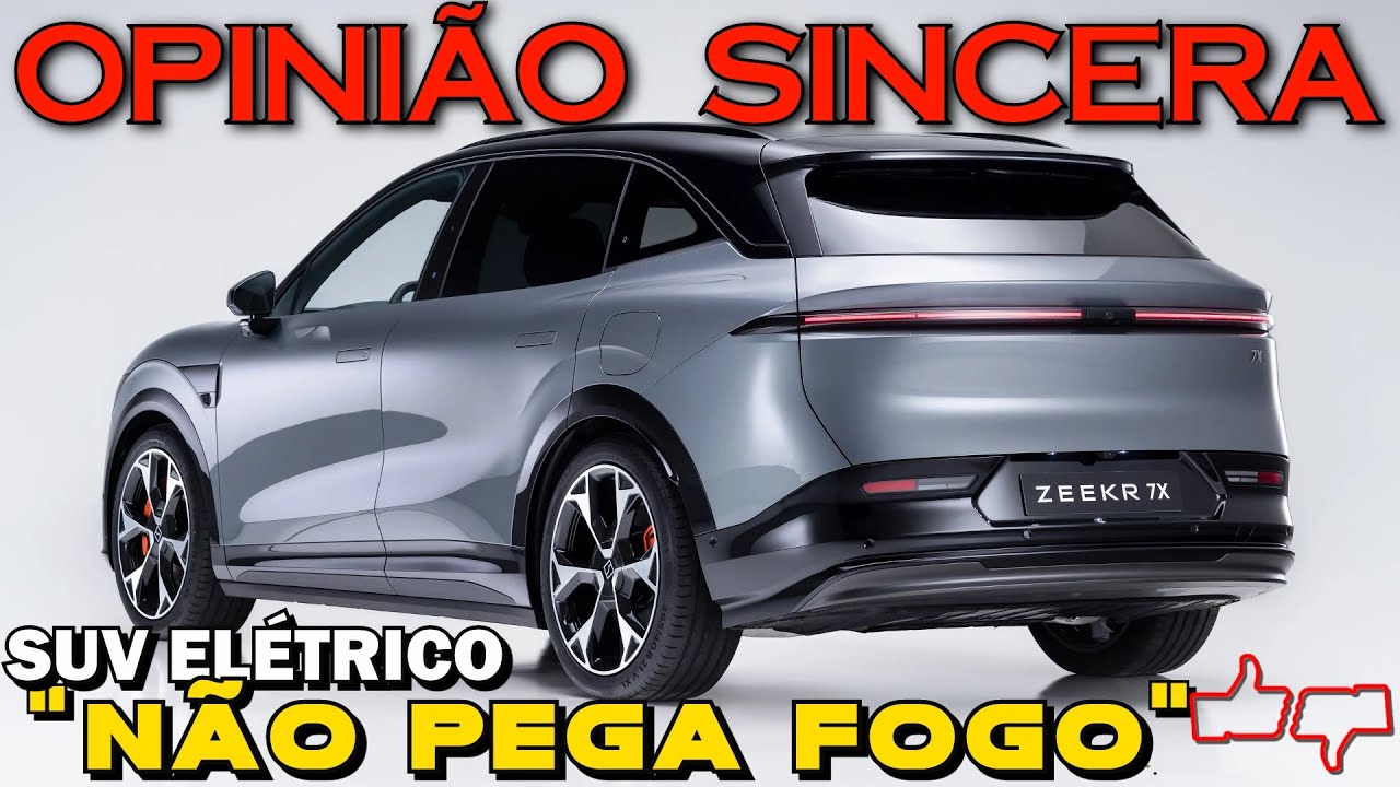 Zeekr 7X: Bateria QUE NÃO PEGA FOGO? Detalhes, PREÇO, teste drive. Vale a Pena? Melhor SUV elétrico?