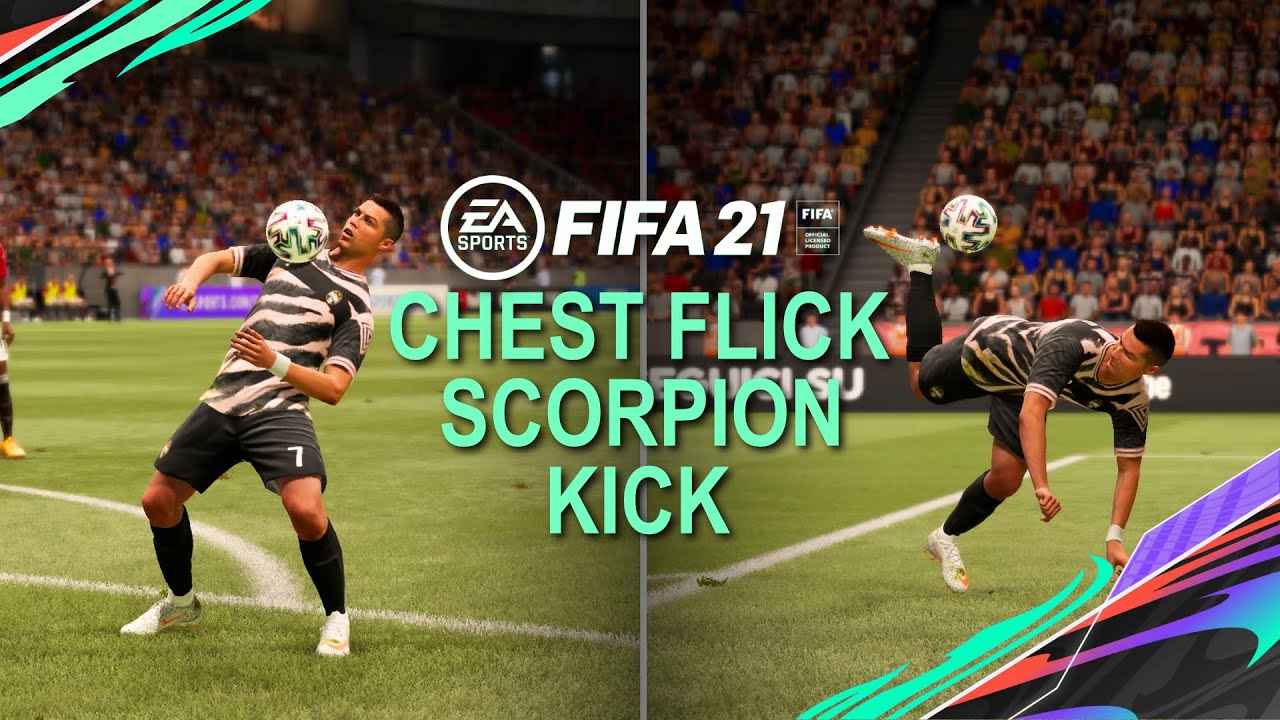 FIFA 21 | CHEST FLICK TO SCORPION KICK TUTORIAL | PS4 & Xbox One