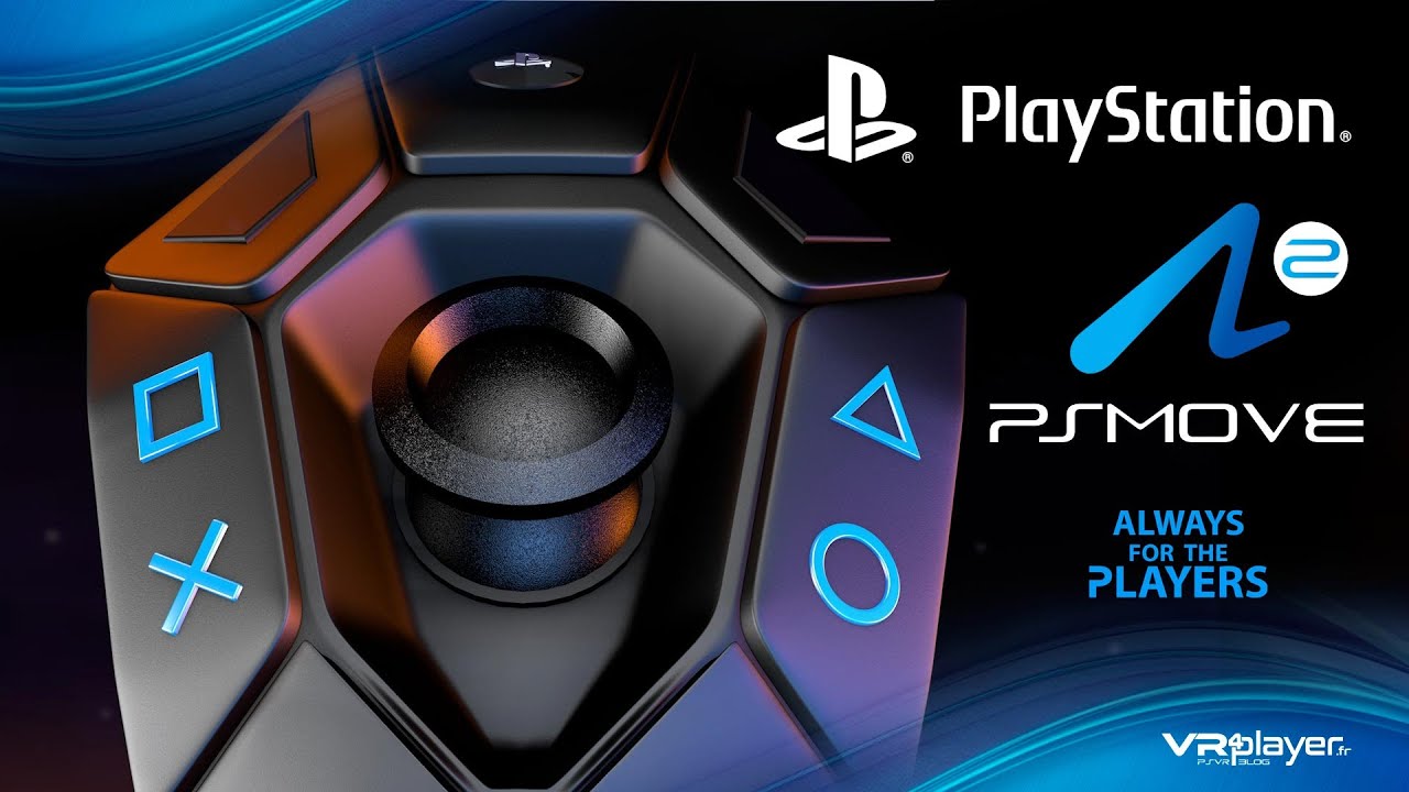 PS MOVE 2 - PlayStation VR PSVR 2 PS5 - Sony Interactive Patent Concept Design