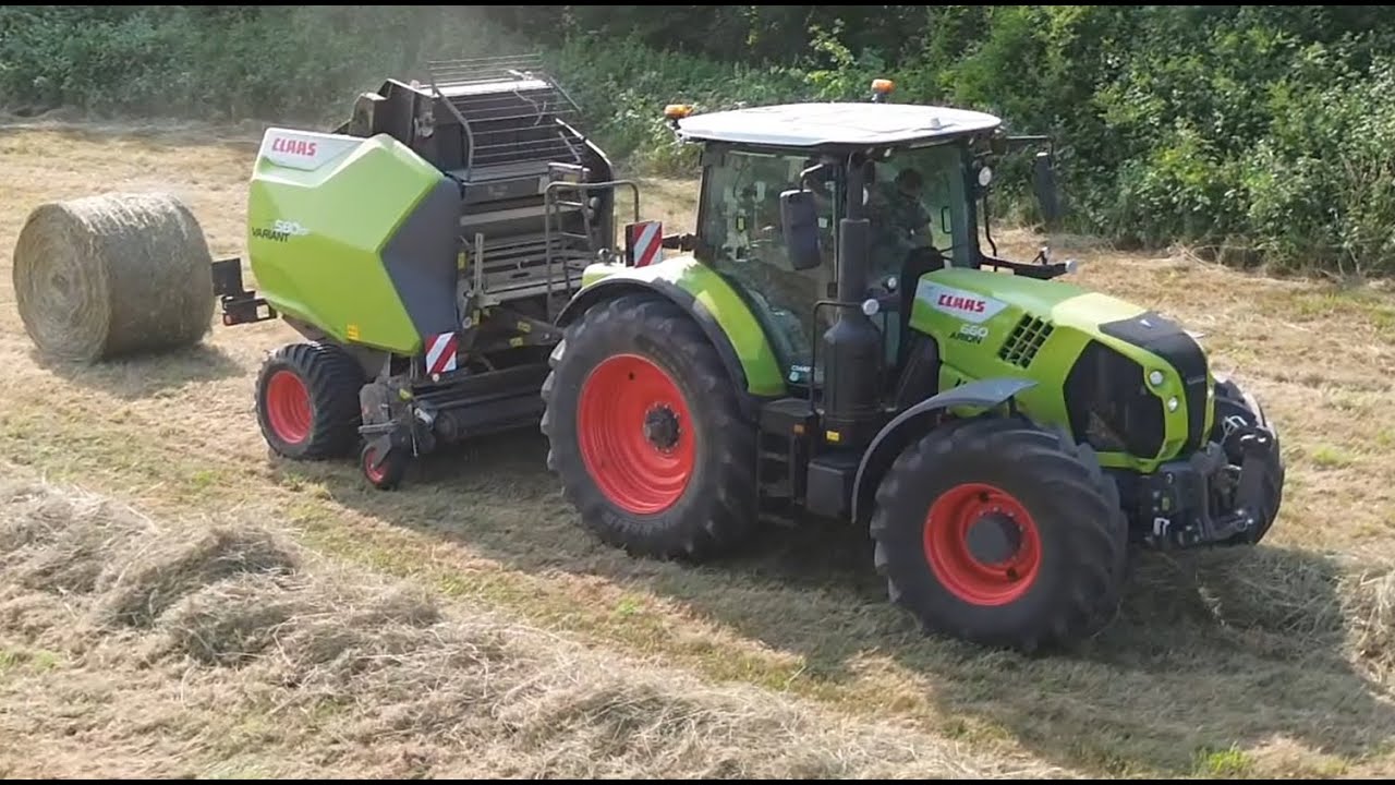 [DJI] Foins 2025 - Claas arion 620c /660 / axion 810 / Full Claas