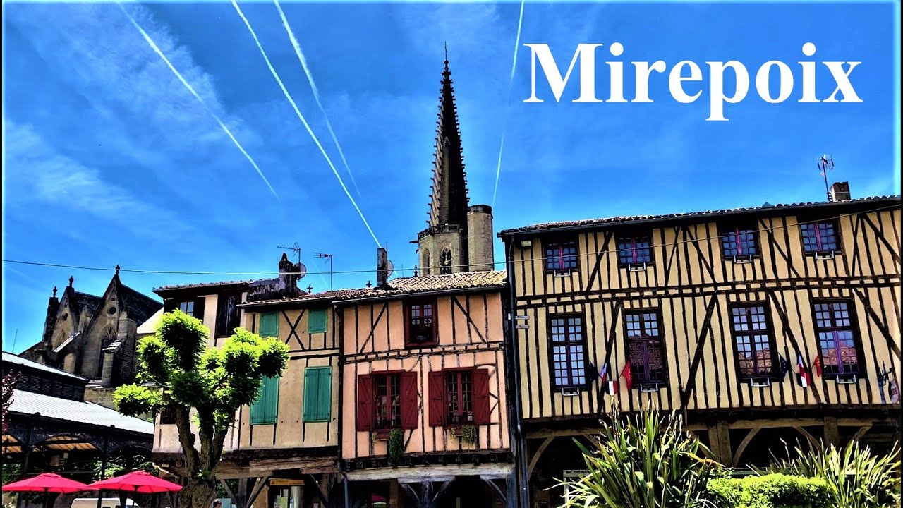MIREPOIX 🏰- Ariège -  Occitanie - Visite des villes et villages Français