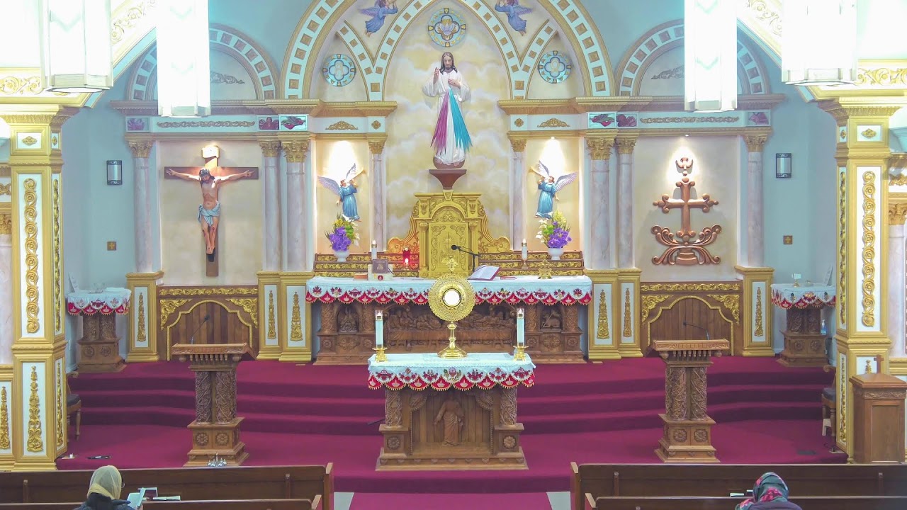 Today's Adoration and Holy Qurbana