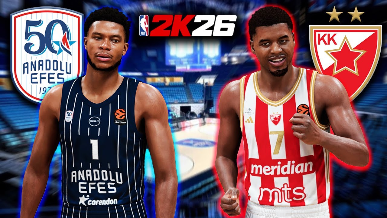 ANADOLU EFES vs CRVENA ZVEZDA - EUROLEAGUE - NBA 2K26