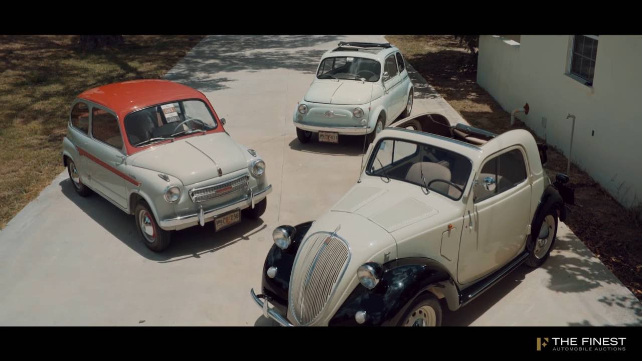 3 Fiats - Dante Giacosa Collection