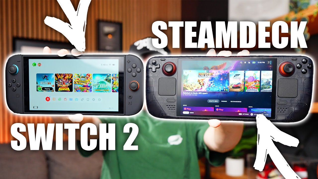 Nintendo SWITCH 2 vs STEAM DECK: Which Should YOU Buy?