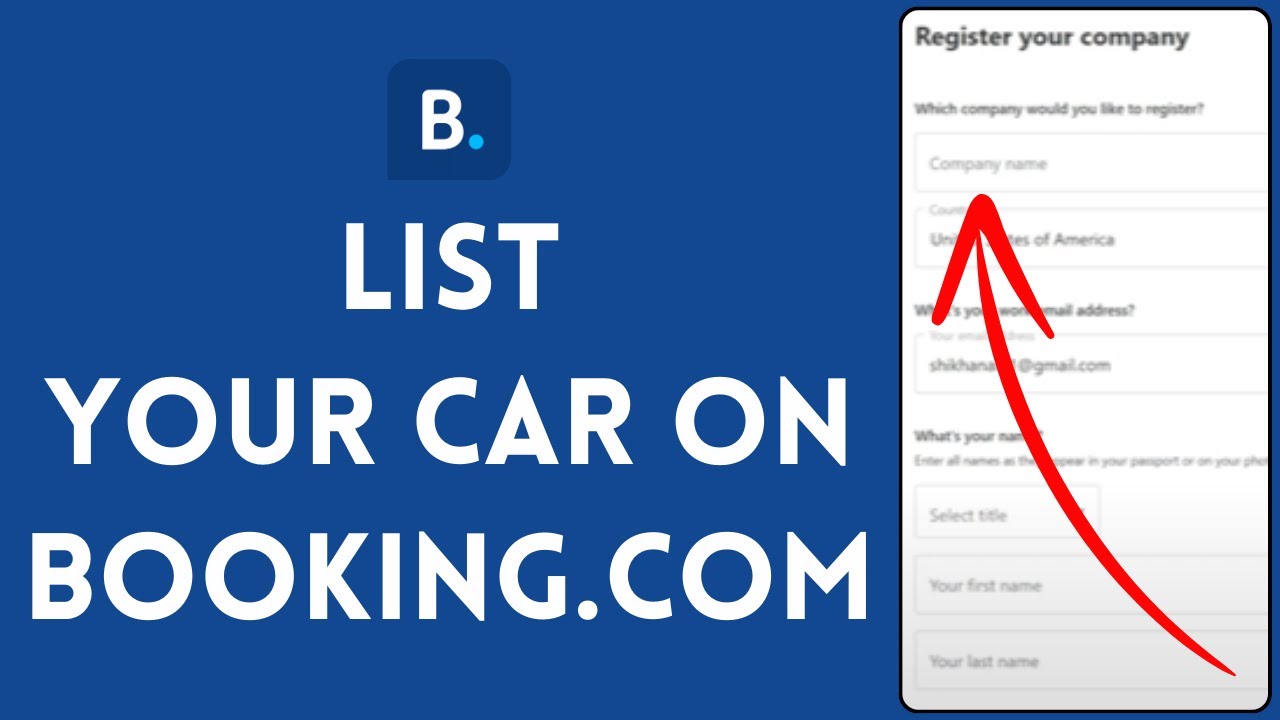 How to List Your Car on Booking.com 2026