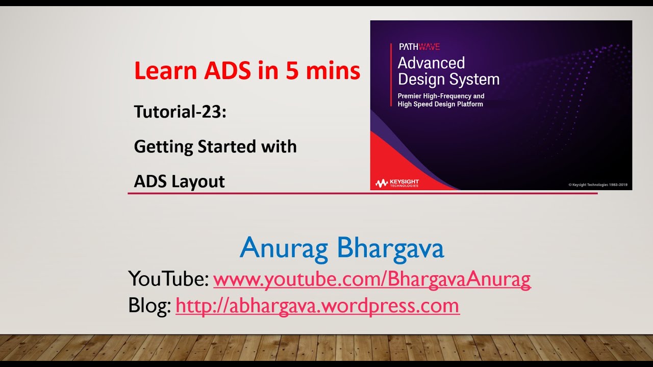 Tutorial-23: Getting Started with ADS Layout