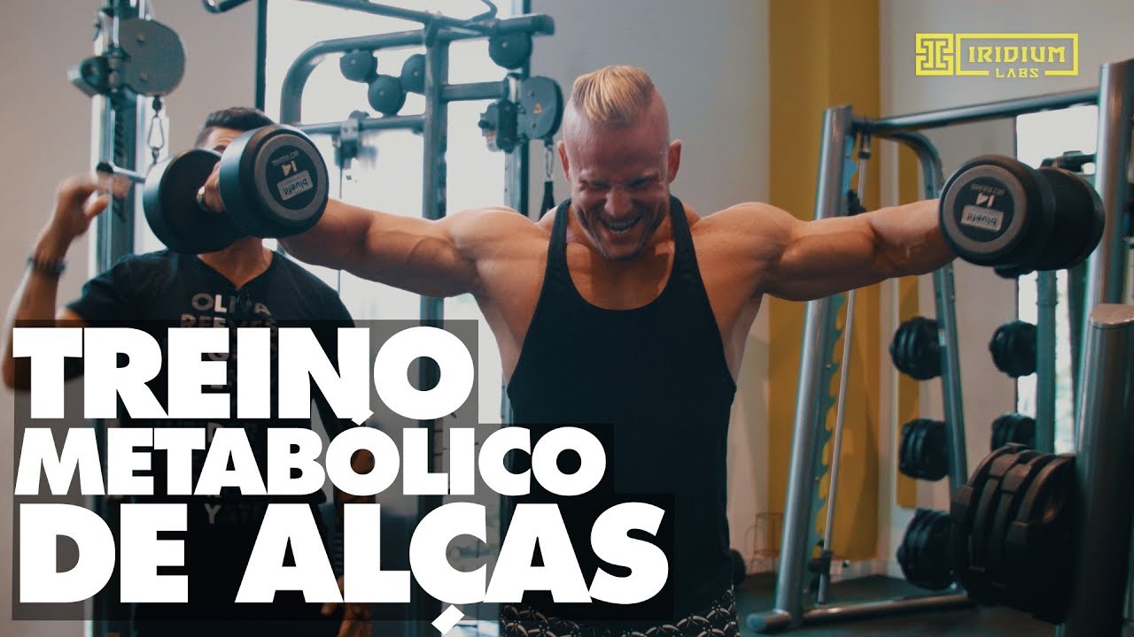 Um treino metabólico de alças musculares insano para quem quer trincar