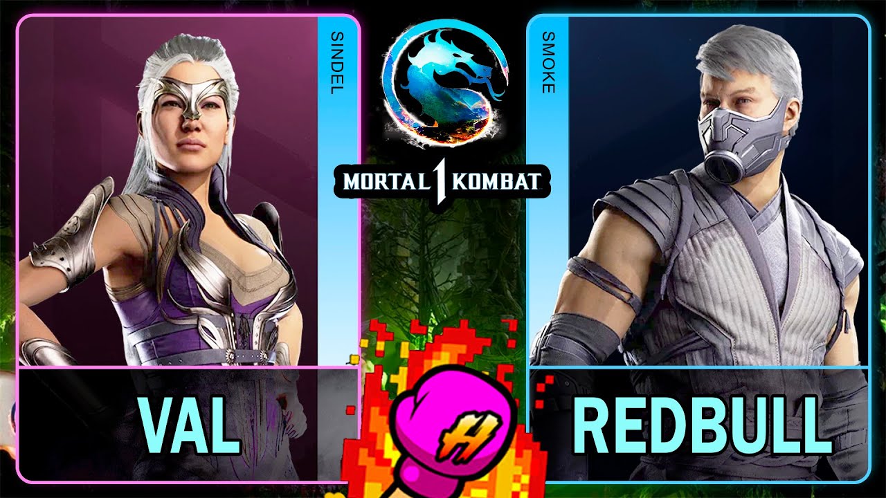 MK1 Val (SINDEL) VS RedBull (SMOKE)🥊Mortal Kombat 1🥊4K 60ᶠᵖˢ