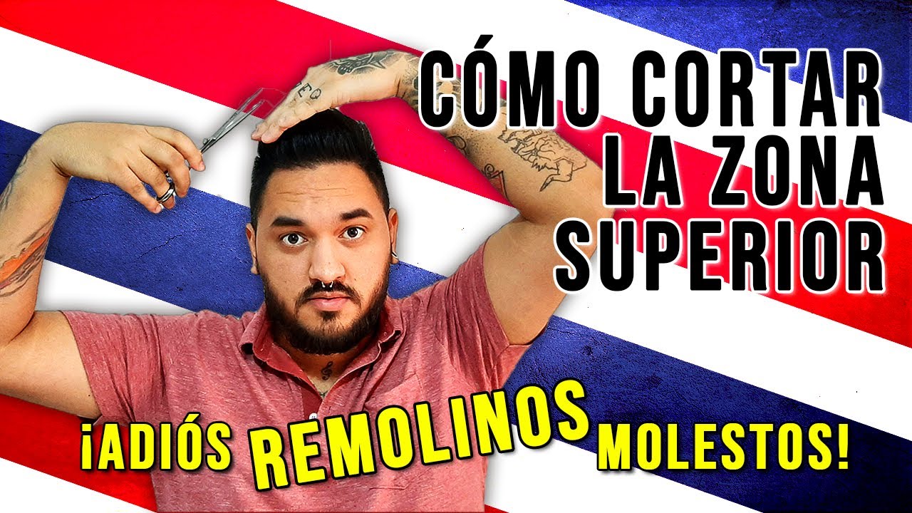 Cómo DIVIDIR para un CORTE PERFECTO con TIJERA en cabello CORTO (solución de REMOLINOS)