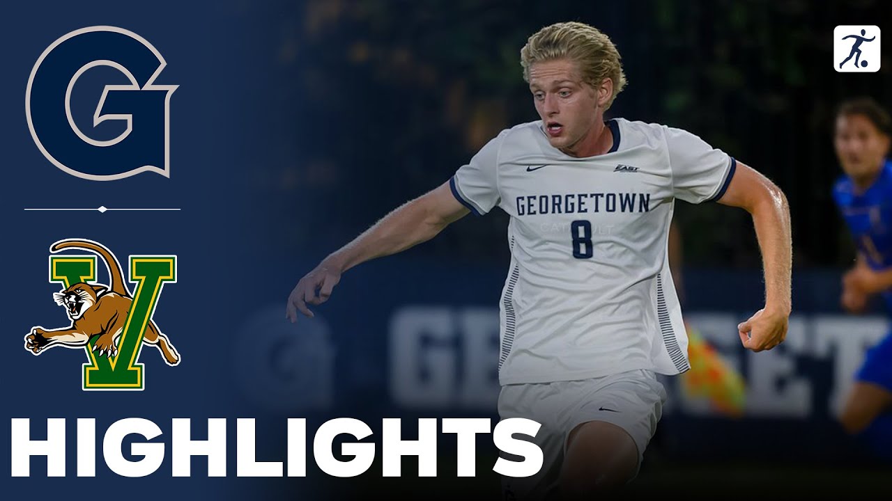 Georgetown vs Vermont | NCAA College Soccer | Highlights - September 01, 2025